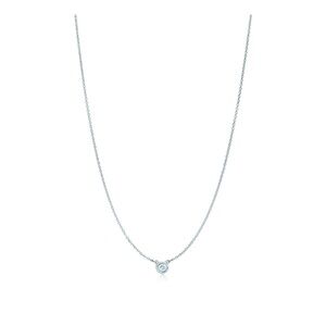 Tiffany & Co Single Diamond Pendant